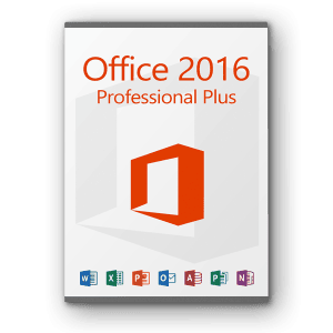 Microsoft Office 2016 Professional Plus Licence pour 3 PC