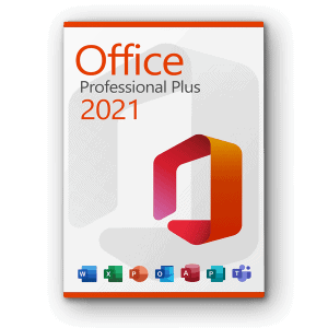 Microsoft Office 2021 Professional Plus Licence pour 3 PC