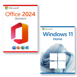 Microsoft Windows 11 Home + Microsoft Office 2024 Standard