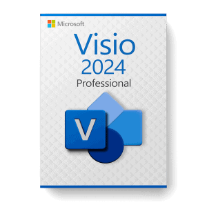 Microsoft Visio 2024 Professional Licence pour 3 PC
